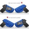 Amberide Ruger LC9/LC9s/LC380/EC9s IWB Holster,Kydex-Boltaron Inside Waistband Fit Ruger LC9 Series 9mm/.380,Secure Retention,Quick Draw,030 Cant view 2