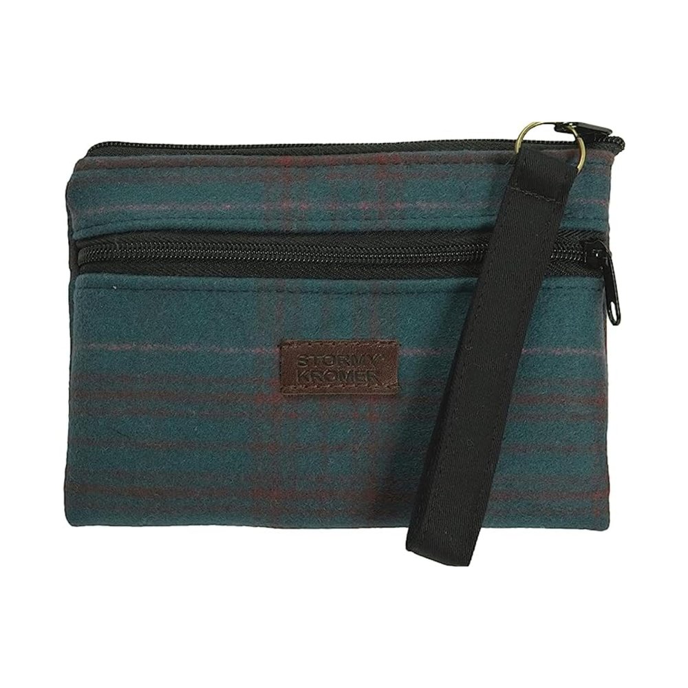 Stormy Kromer Limited Edition Northwoods Wool Wristlet, Saxon Plaid, One Size