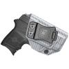 Amberide Bodyguard 380 IWB Holster, Kydex-Boltaron Inside Waistband Holster for S&W Bodyguard 380 .380 Auto Pistol (Non-Laser Model), Secure Retention, 030 Adjustable Cant view 1