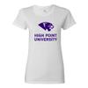 UGP Campus Apparel - LS02 - High Point University Panthers Primary Logo Womens T Shirt - Small - White view 1