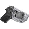 Amberide Ruger LC9/LC9s/LC380/EC9s IWB Holster,Kydex-Boltaron Inside Waistband Fit Ruger LC9 Series 9mm/.380,Secure Retention,Quick Draw,030 Cant view 1
