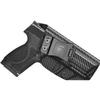 Amberide S&W M&P M2.0 IWB Holster, Kydex-Boltaron Inside Waistband Holster for M&P M2.0 Compact 4" & Full Size 4.25" 9mm/.40 Pistols, Secure Retention, 030 Adjustable Cant view 1