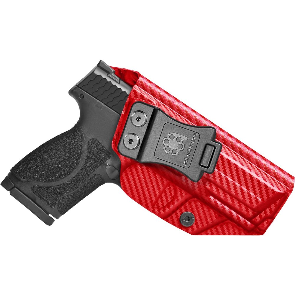 Amberide S&W M&P M2.0 IWB Holster, Kydex Concealed Carry Holster for M&P M2.0 4" / 4.25", No Optic/No Laser, Posi-Click Retention, Sweat Guard, Adjustable Cant (030)