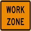 The Sign Studio - 18 x 24  MUTCD- Work Zone Sign - .040 Aluminum view 1