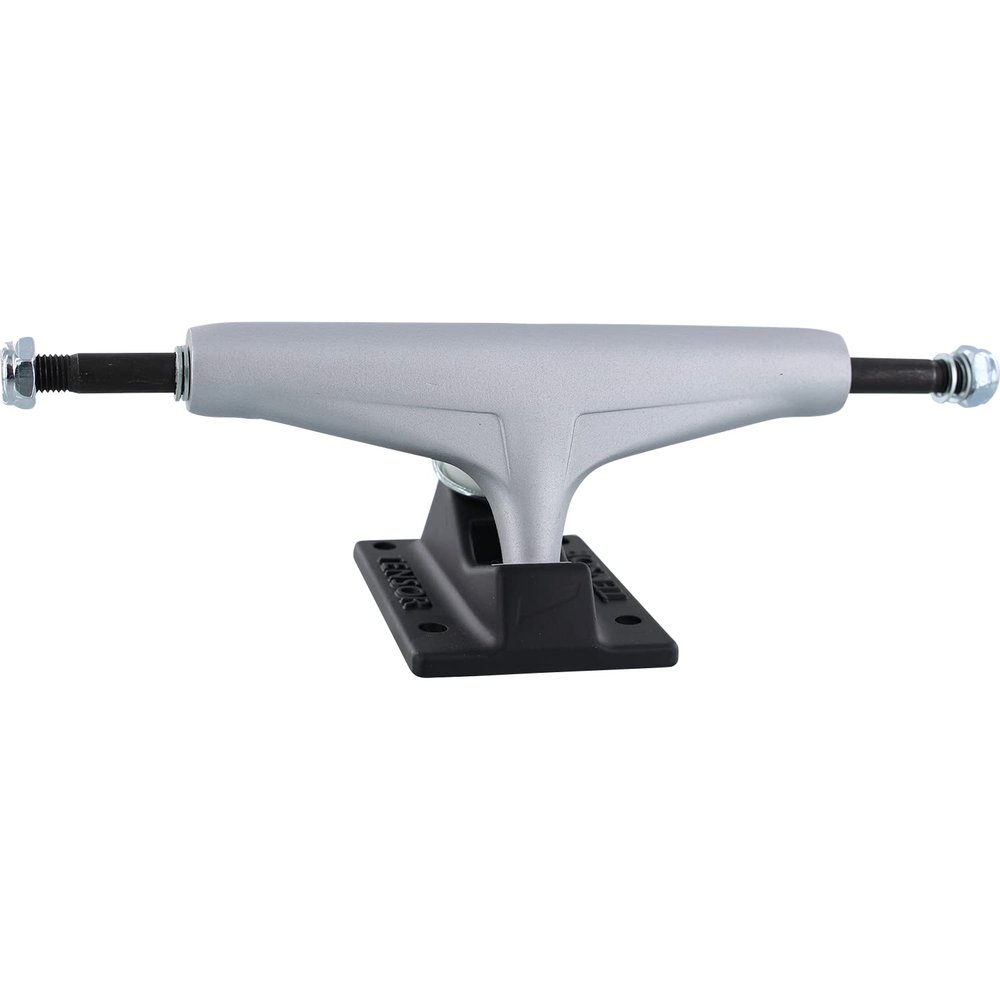 Universo Brands Tensor Mag-Light 5.25 Reflect Silver/Black Skateboard Trucks (Set of 2)