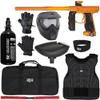 Action Village Empire Mini GS TP Level 1 Protector Paintball Gun Package Kit (Dust Orange/Dust Gold, Glove Size: Large/X-Large) view 1