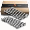 GROUNDGRABBA Screw in Tent Stake for Sand and Loose Ground | Premium Drill Driven Ground Anchor Earth Screws | Sand Screw Anchor | 12x GroundGrabba Pro 1 Stakes view 1