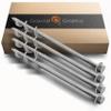GROUNDGRABBA Screw in Tent Stake for Sand and Loose Ground | Premium Drill Driven Ground Anchor Earth Screws | Sand Screw Anchor | 4X GroundGrabba Pro 1 Stakes view 1