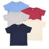 RABBIT SKINS Fine Jersey Toddler T-Shirt Boy & Girl| Kids Tee| Blank Child Tshirt, Retro Americana, 3 view 1