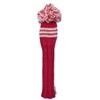 Sunfish Knit Wool Fairway Golf Headcover Pink and White view 1
