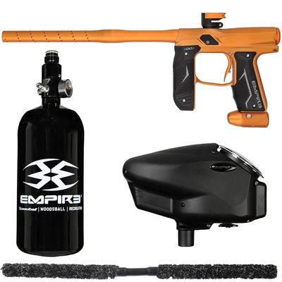 Action Village Empire Axe 2.0 Core Paintball Gun Package Kit (Dust Orange/Dust Orange)