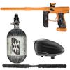 Action Village Empire Axe 2.0 Contender Paintball Gun Package Kit (Dust Orange/Dust Orange, Tank Size: 68/4500)