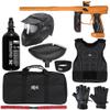 Action Village Empire Axe 2.0 Level 2 Protector Paintball Gun Package Kit (Dust Orange/Dust Orange, Glove Size: Small/Medium) view 1