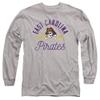 East Carolina University ECU Official Pirates Unisex Adult Long-Sleeve T Shirt,Athletic Heather, X-Large view 1