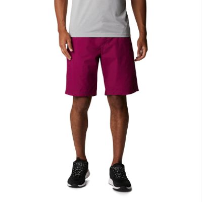 Columbia Men's Washed Out Short, Red Onion, 30W x 10L