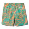 Columbia Boys' Big Super Backcast Short, Electric Turquoise Hawaiian Throwback, Large view 2
