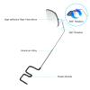 Accmor Bike Eyeglass Mirror, 360 Degree Adjustable Bicycle Cycling Rear View Wide Angle Mirror, Riding Accessories,1 Pack view 4