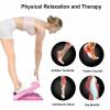 JADE KIT Slant Board Calf Stretcher Adjustable 4 Angles Anti Slip Incline Board for Stretching, Ankle Stretch Board Calf Stretch Incline Board for Heel, Hamstring, Achilles, Leg Calves, Pink view 3