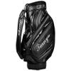 ACXZ Golf Cart Carry Bag, Portable Golf Standard Bag for Men, PU Leather Golf Bag, Black (854228cm) view 2