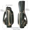 ACXZ 10inch Top Golf Standard Staff Carry Bag for Men, Golf Sunday Cart Bag, Dark Green view 4