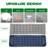 NAIZEA Folding Camping Cots for Adults, Portable Cot with Mattress Heavy Duty Outdoor Bed with Carry Bag 1200d Oxford Cloth Sleeping Cots for Camping Office Nap Home Guest Beach Travel view 3