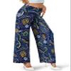 Arolina Women's Stretchy Wide Leg Palazzo Lounge Pants Casual Comfy High Waist Palazzo Pants view 4