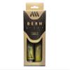 All Mountain Style AMS Berm Grips - Lock-on Tapered Diameter, Comfortable Grips, Yellow Camo, Universal view 2