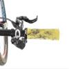 All Mountain Style AMS Berm Grips - Lock-on Tapered Diameter, Comfortable Grips, Yellow Camo, Universal view 3