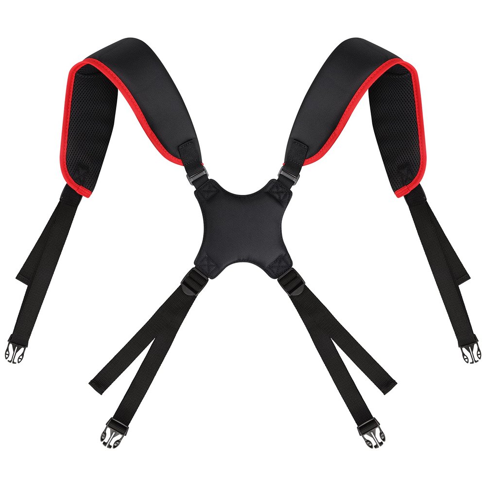 Craftsman Golf Black with Red Edge Quick Side Release Plastic Buckle Golf Bag Shoulder Straps Replacement