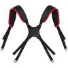 Craftsman Golf Black with Red Edge Quick Side Release Plastic Buckle Golf Bag Shoulder Straps Replacement view 1