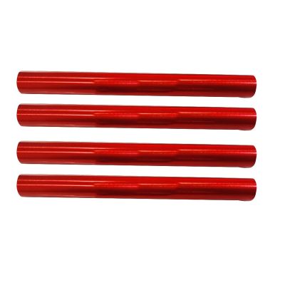 4pcs Aluminium Alloy Tent Poles, Tent Pole Tube Tent Repair Pole Camping Tent Rod for Diameter 7.9-8.5mm Pole