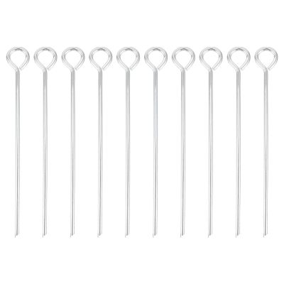 10pcs Ground Nail Outdoor Stakes Tent Stakes Tent Hook pegs Sunshade Canopy Hook Pile Steel Heavy