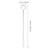 10pcs Ground Nail Outdoor Stakes Tent Stakes Tent Hook pegs Sunshade Canopy Hook Pile Steel Heavy view 2