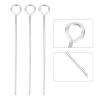 10pcs Ground Nail Outdoor Stakes Tent Stakes Tent Hook pegs Sunshade Canopy Hook Pile Steel Heavy view 4