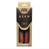 All Mountain Style AMS Berm Grips - Lock-on Tapered Diameter, Comfortable Grips, Red Camo,Universal view 2