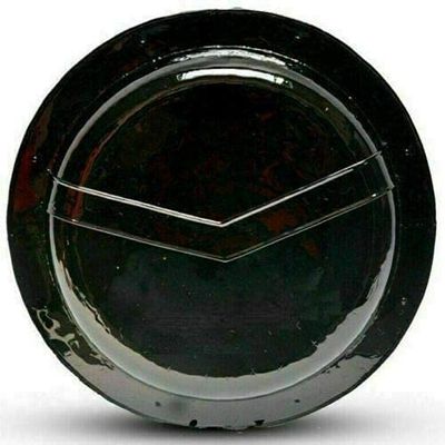 Medieval Vintage Black Antiqued 300" Spartan Shield Full Size Reenactment Replica