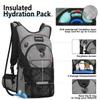 NONSAR Hydration Backpack, Hiking Backpack with 3L Water Bladder, Insulated Water Backpack for Women, Men, Kids, Keep Liquids Cool Up to 5 Hours, Daypack for Hiking, Running, Climbing, Cycling view 2