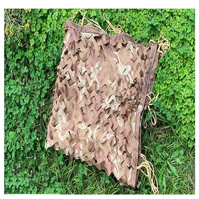 Woodland Camouflage Netting Durable Camouflage Net Jungle Maple Camo Net Woodland Camouflage Netting for Hunting Shooting Blind Camping Military Party (Color : Brown, Size : 3X5m/9.84X16.4ft)