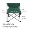 Camping Table Chairs Green Folding Table with Four Chairs, for Indoor and Outdoor Camping Tables, with A Storage Bag for Easy Carrying (Size : Medium) view 3