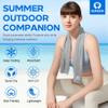 Sukeen 4 Pack Cooling Towels (40"x12"),Ice Towel,Soft Breathable Chilly Towel,Microfiber Towel for Yoga,Sport,Running,Gym,Workout,Camping,Fitness,Workout & More Activities view 2