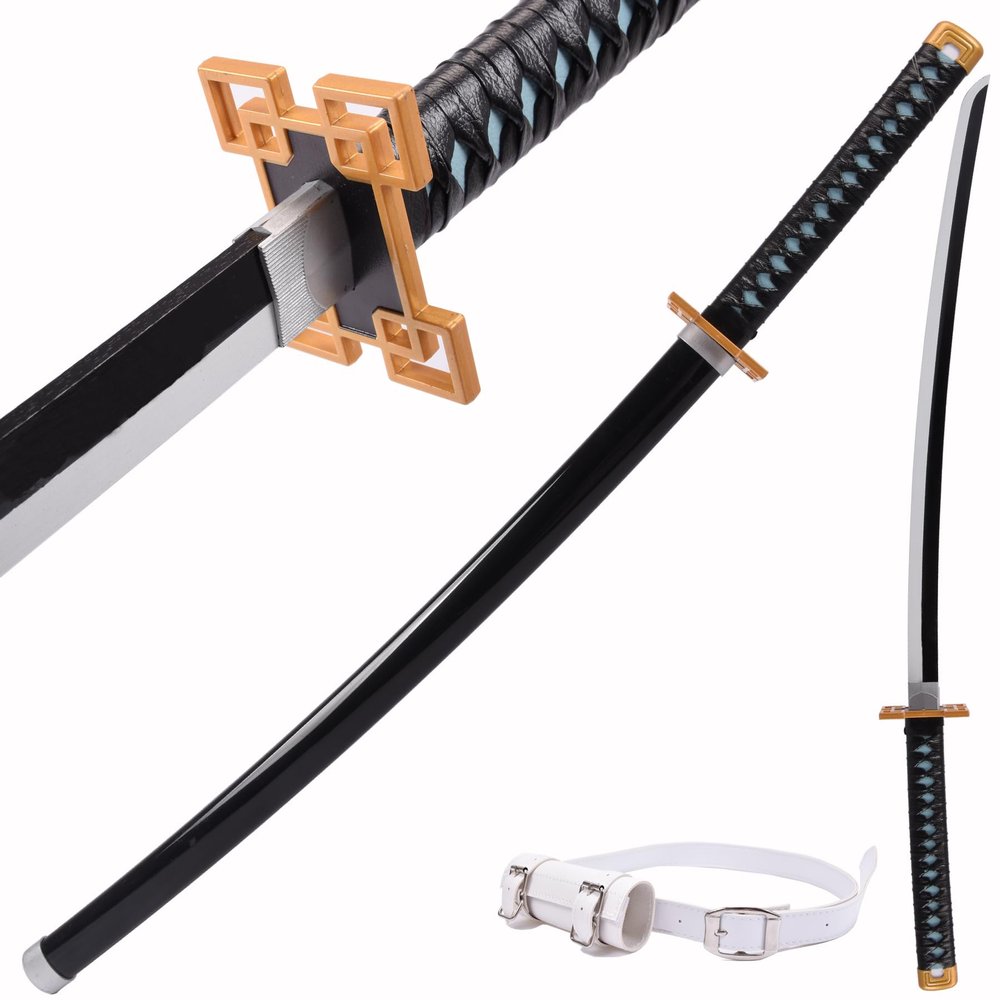 sanshimoxing 41" Cospaly Sword Tokitou Muichirou Sword Anime Replica Sword Suitable for Character Dress up, Anime Lovers Collection Decoration