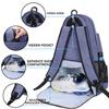 ACOSEN Tennis Bag Tennis Backpack - Tennis Bags for Women or Men to Holds 2 Tennis Rackets, Pickleball Paddles, Clothes and Balls, Separate Ventilated Shoe Compartment (Purple - B) view 3