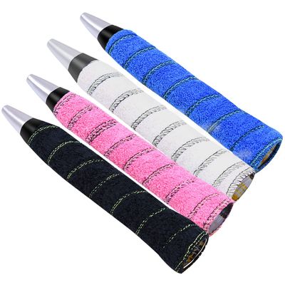 GLL Toweling Racket Overgrip, Super Absorbent Cotton Towel, Skid Resist Absorb Sweat Grip Tape, Handles Protection for Tennis Badminton Racquetball Squash Baseball