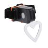 Bike Tail Light, Night Riding Lights 5 Modes Bike Rear Light USB Charging LED Tail Light Waterproof Rear Lamp Red for Bicycle, Bicycle Tail Light(Heart) view 1