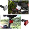 6 Pcs Bike Front and Rear Reflectors Kit Bicycle Light Safety Warning Reflectors Cycling Accessories for Handlebar and Night Cycling (White/Red) view 3