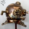 Retro US Navy Mark V Antique Diving Divers Helmet Brass Steel Full Size Maritime Gift view 2