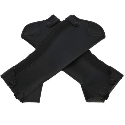 Adult horse riding half, premium pu leather equestrian body protector with size gaiters for professional riding equipment accessories