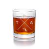 TPA Tampa Florida Round Rocks Glass - Tampa Gift, Tampa Glass, Florida Gift, Florida Glass, Gift for Florida Move view 1