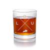 LOU Louisville Kentucky Round Rocks Glass - Unique Louisville Gift, Personalized Kentucky Glass, Kentucky Gift Ideas view 1