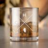 CHI Chicago Illinois Round Rocks Glass - Chicago Gift Set, Gift Illinois, Best Illinois Gift, Personalized Illinois Glass view 4